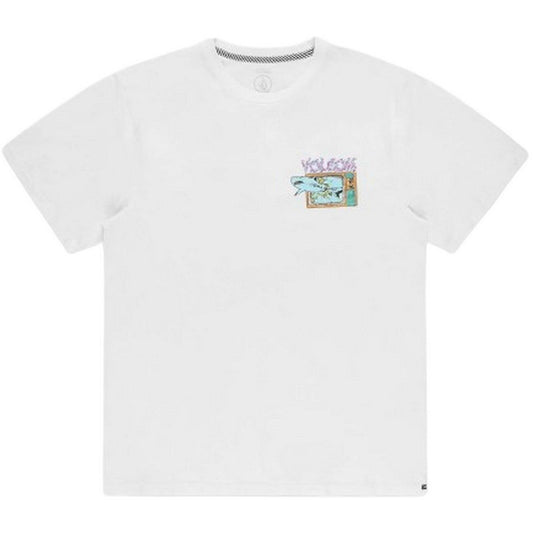 T-shirt Uomo Volcom - Frenchsurf Pw Sst - Bianco