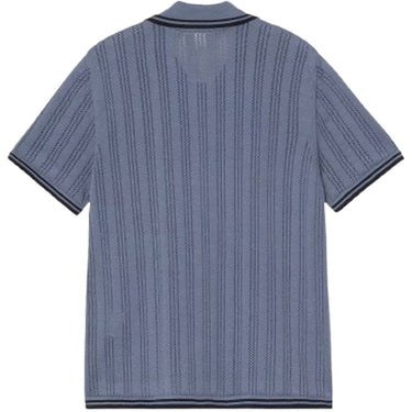 Maglie Donna Carhartt Wip - W’ S/S Ramsey Knit Shirt - Blu