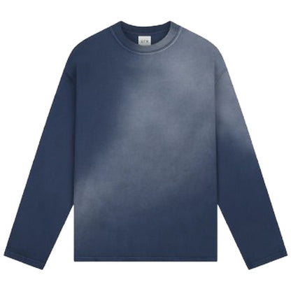 Maglie a manica lunga Uomo Arte Antwerp - Stencil sunfade longlsleeve - Blu