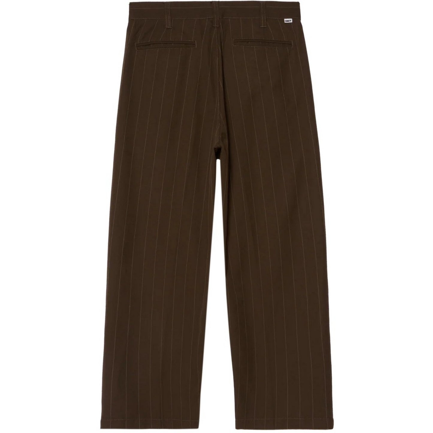 Pantaloni Uomo Obey - Dean Stripe Pleated Pant - Multicolore
