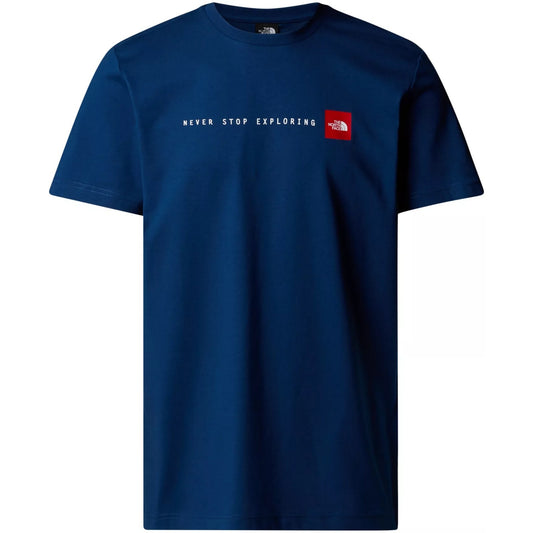 T-shirt Uomo The North Face - Men’s S/S Never Stop Exploring Tee - Blu