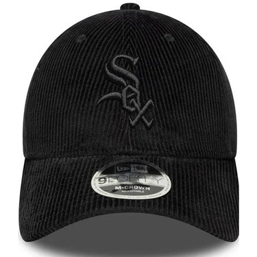 Casquettes de baseball unisexe New Era - Cord 9Forty® Mcrown - Noir