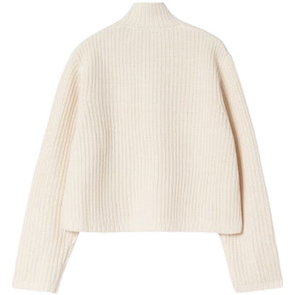Felpe senza cappuccio Donna Carhartt Wip - W' Detroit Half Zip Sweater - Beige