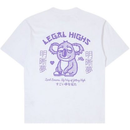 T-shirt Uomo Edwin - Legal Highs Ts - Bianco