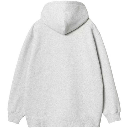 Felpe con cappuccio Donna Carhartt Wip - W' Hooded Carhartt Sweatshirt - Grigio