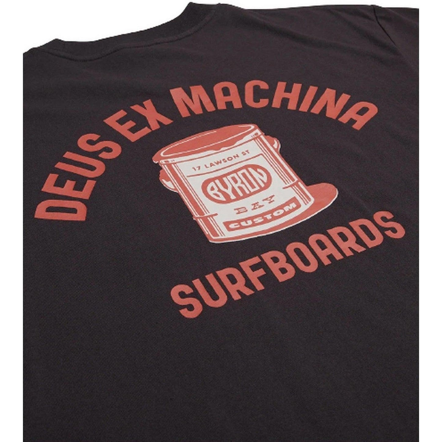 T-shirt Uomo Deus Ex Machina - Byron Address Tee - Grigio