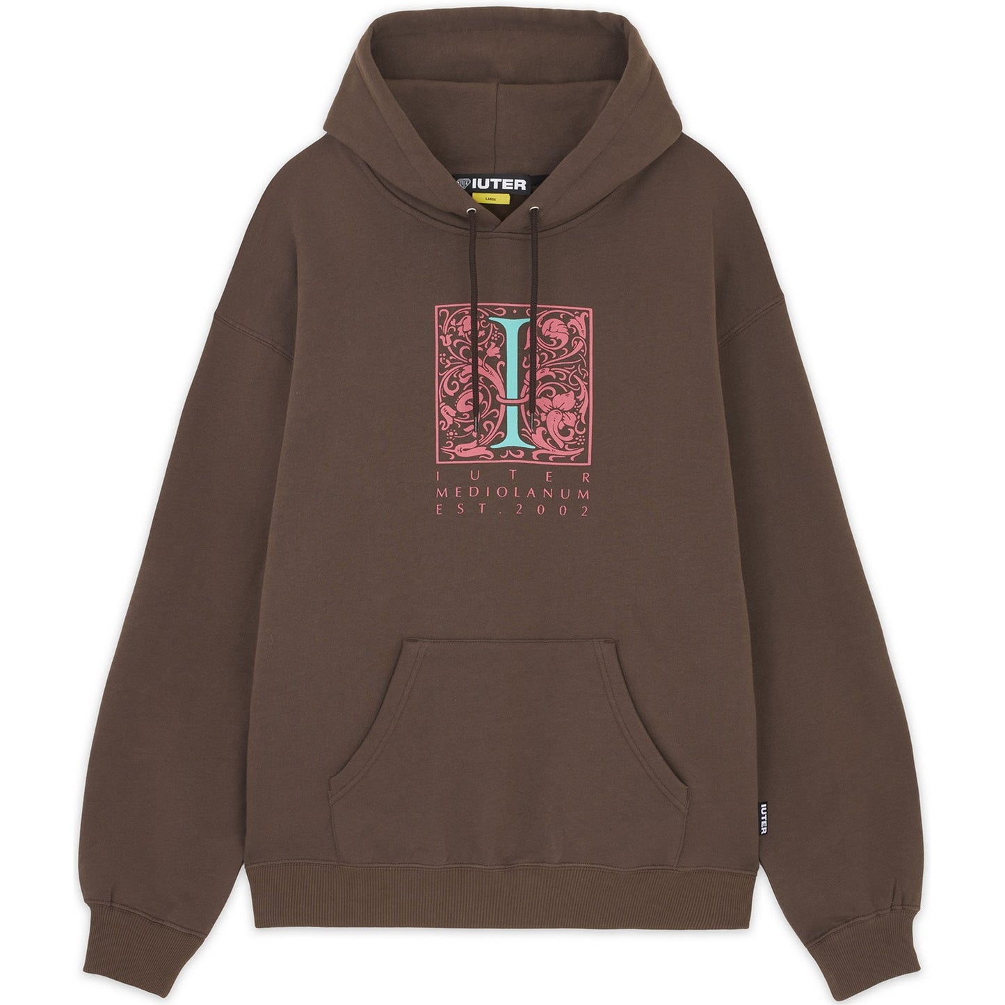 Felpe con cappuccio Uomo Iuter - Mediolanum Hoodie - Marrone