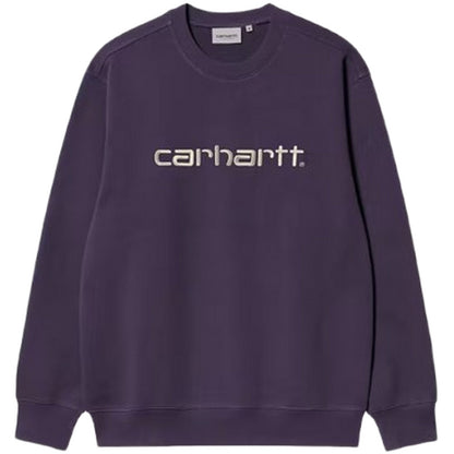 Felpe senza cappuccio Uomo Carhartt Wip - Carhartt Sweat - Viola