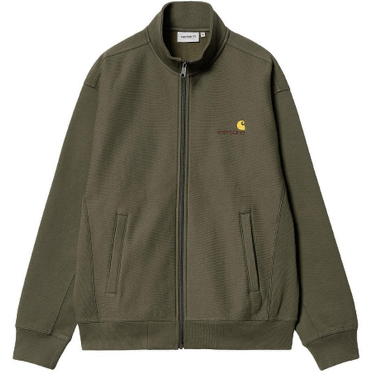 Felpe senza cappuccio Uomo Carhartt Wip - American Script Jacket Cotton/Polyester Sweat - Verde