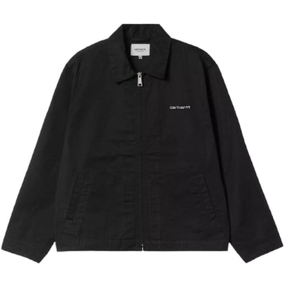 Giacche Uomo Carhartt Wip - Module Script Jacket - Nero