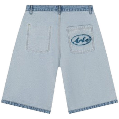 Pantaloncini Uomo Arte Antwerp - Denim Inside/Out Shorts - Blu