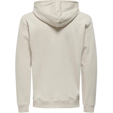 Męskie bluzy z kapturem Only & Sons – Onsdavid Reg Hoodie Sweat – Szare