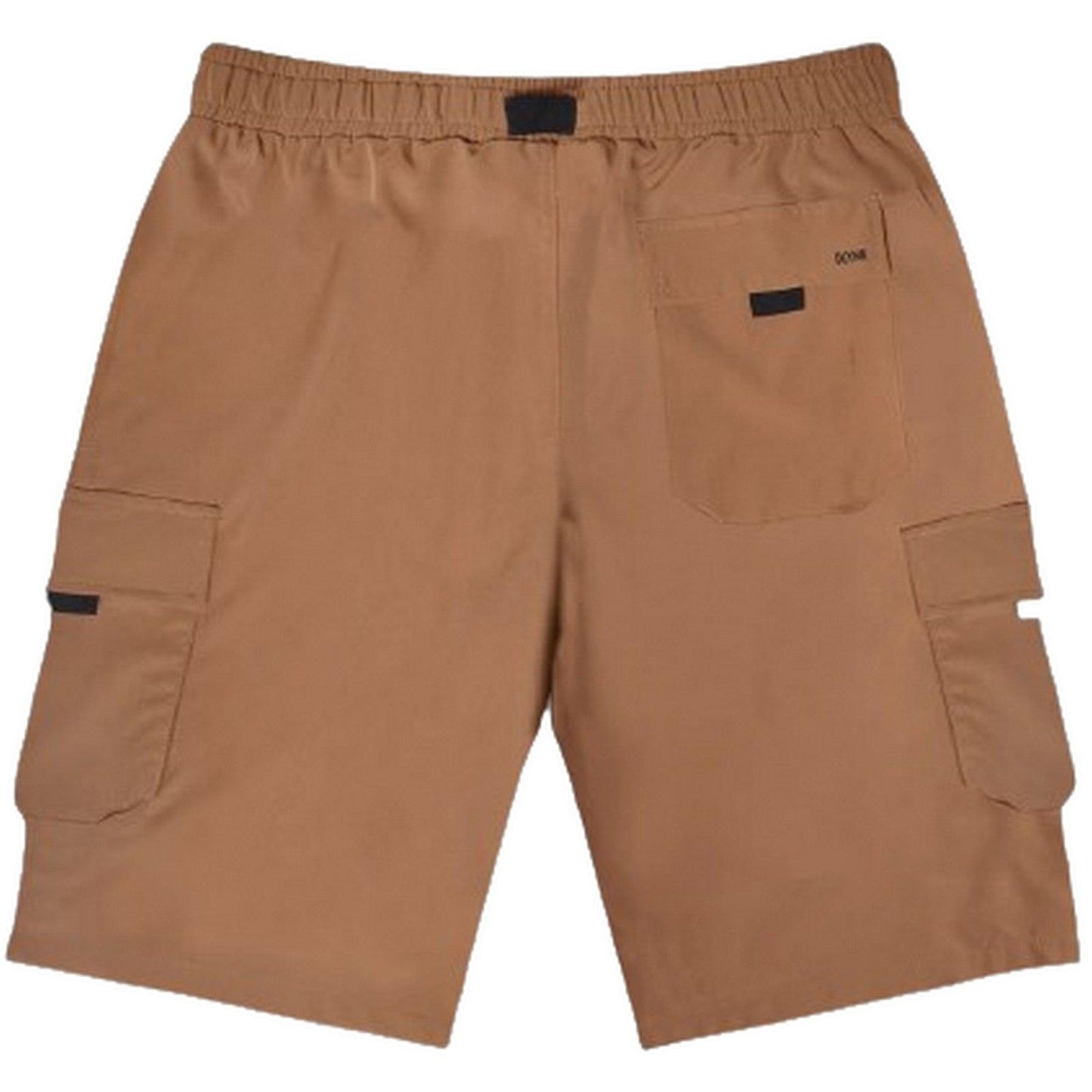 Bermuda Uomo Dolly Noire - Techno Cargo Shorts Black - Beige