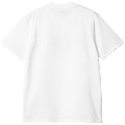 T-shirt Uomo Carhartt Wip - S/S Move On Up T-Shirt - Bianco