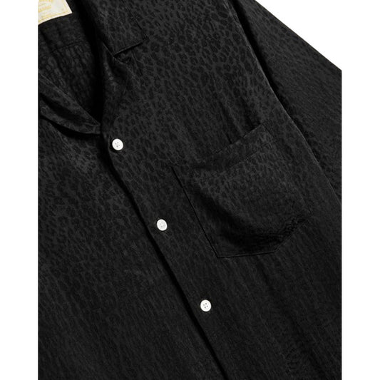 Camicie casual Uomo Portuguese Flannel - Finger Print - Nero