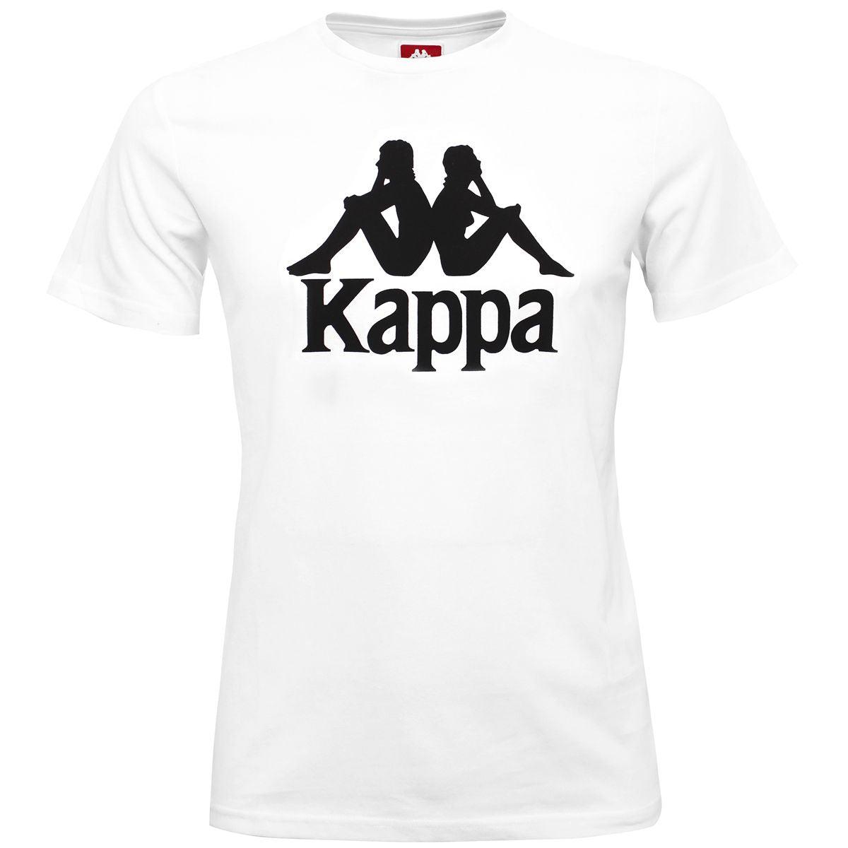 T-shirt Uomo Kappa - Authentic Estessi Slim - Bianco