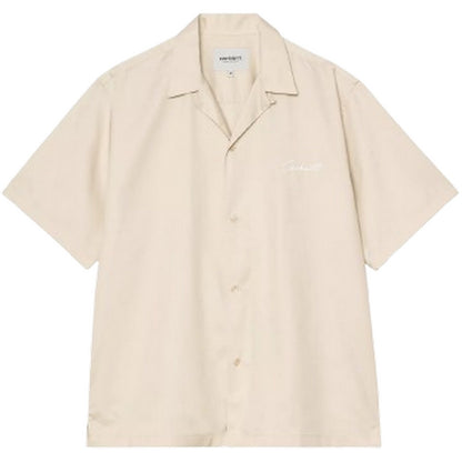 Camicie casual Uomo Carhartt Wip - S/S Delray Shirt - Beige