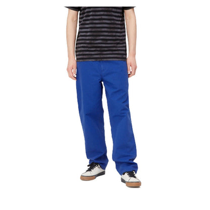 Pantaloni Uomo Carhartt Wip - Single Knee Pant - Azzurro