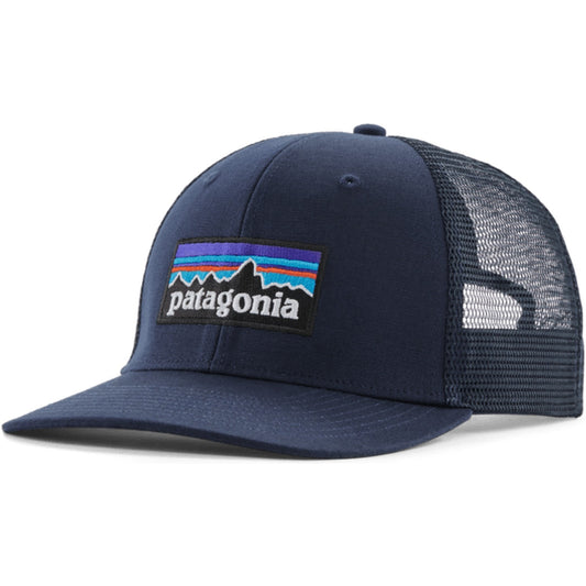 Cappellini da baseball Uomo Patagonia - P-6 Logo Trucker Hat - Blu