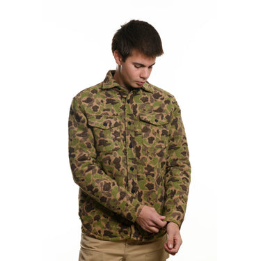 Camicie casual Uomo Chesapeake's - Wool padded shirt CPO frogskin - Multicolore