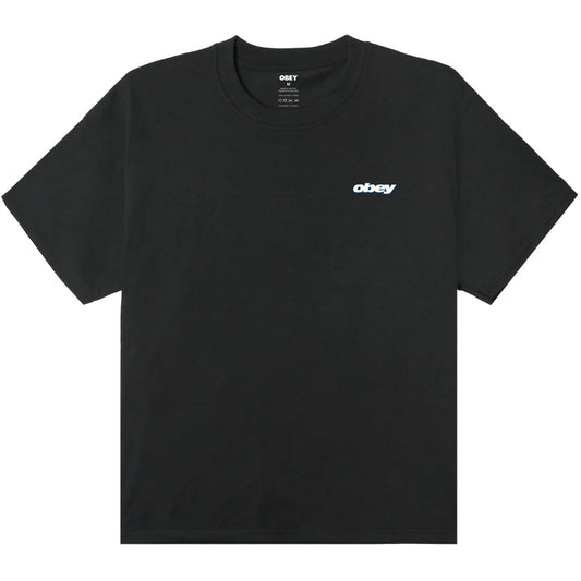 T-shirt Uomo Obey - Obey Lips Tee - Bianco