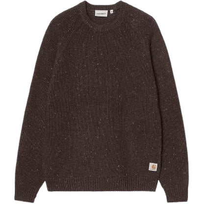 Maglioni Uomo Carhartt Wip - Anglistic Sweater - Marrone