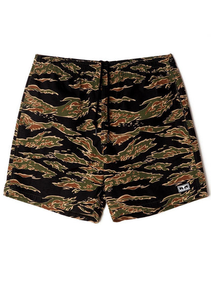 Pantaloncini Uomo Obey - Easy Relaxed Camo Short - Multicolore