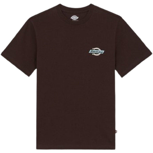 T-shirt Uomo Dickies - Ss Ruston Tee - Marrone