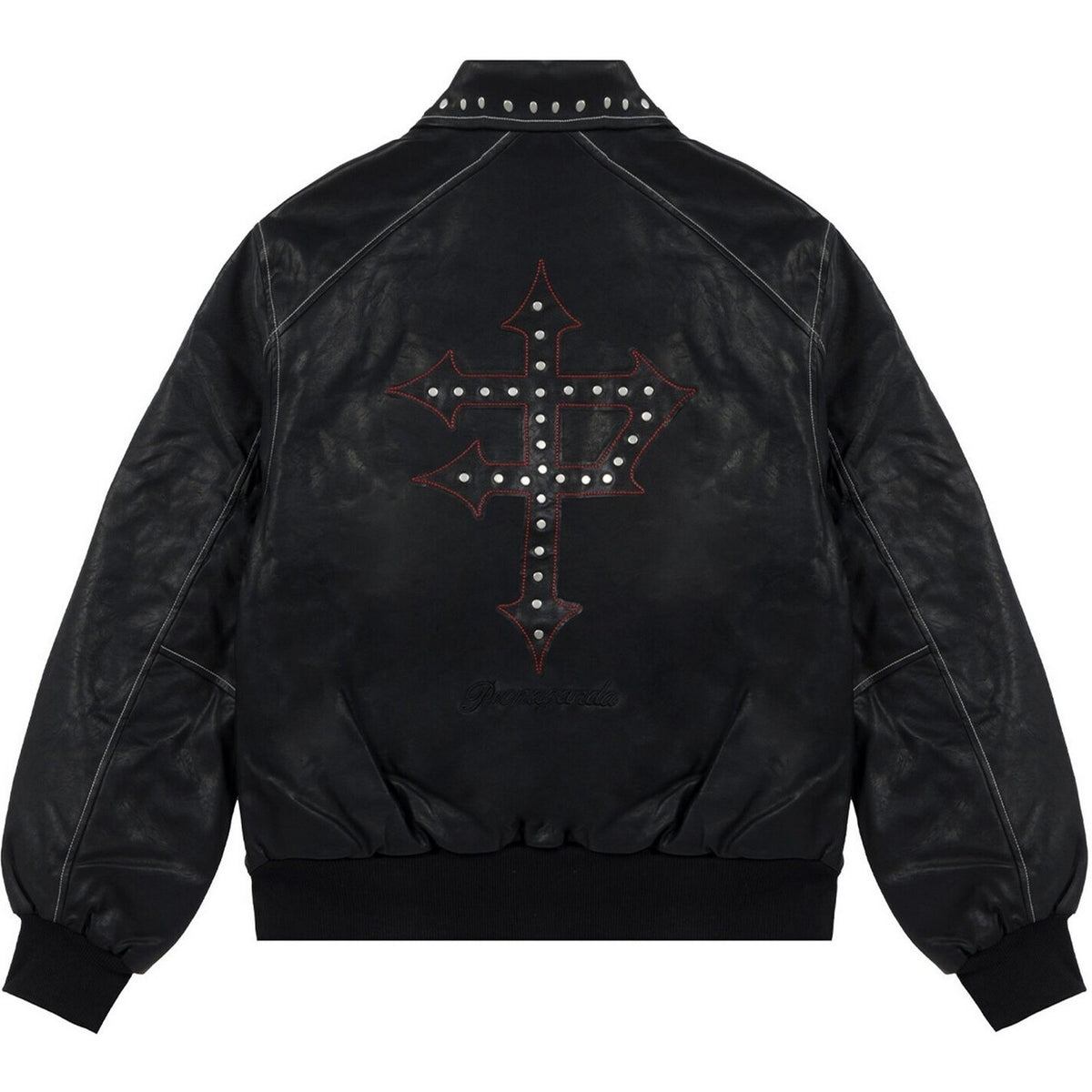 Giacche Uomo Propaganda - Varsity Jacket - Nero
