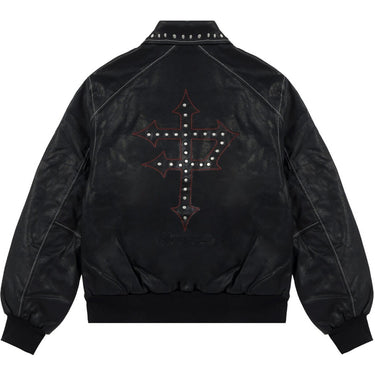 Giacche Uomo Propaganda - Varsity Jacket - Nero