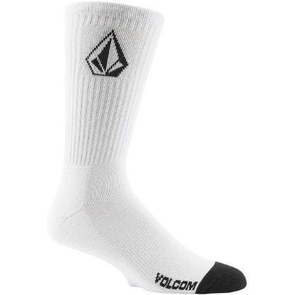 Calze Uomo Volcom - Full Stone Sock 3Pk - Bianco