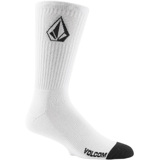 Calze Uomo Volcom - Full Stone Sock 3Pk - Bianco