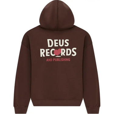 Felpe con cappuccio Uomo Deus Ex Machina - Deep Cut Hoodie - Marrone