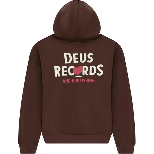 Felpe con cappuccio Uomo Deus Ex Machina - Deep Cut Hoodie - Marrone