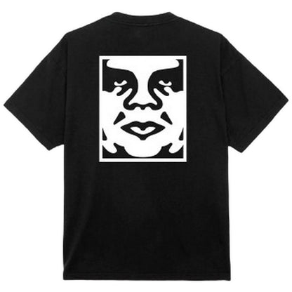 T-shirt Unisex Obey - Obey Bold Icon Heavyweight Tee - Nero