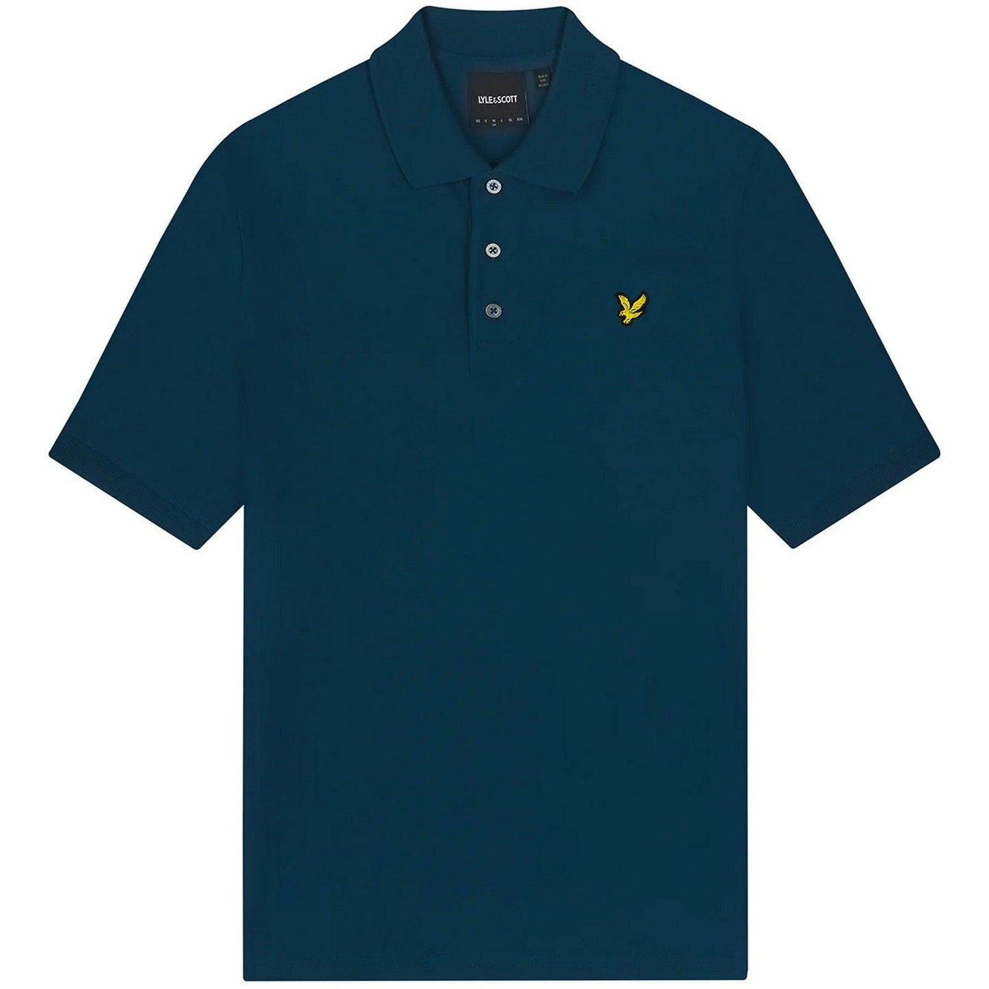 Polo Uomo Lyle & Scott - Plain Polo Shirt - Blu