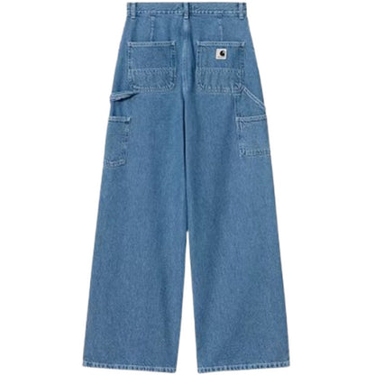 Pantaloni Donna Carhartt Wip - W' Jens Pant - Blu