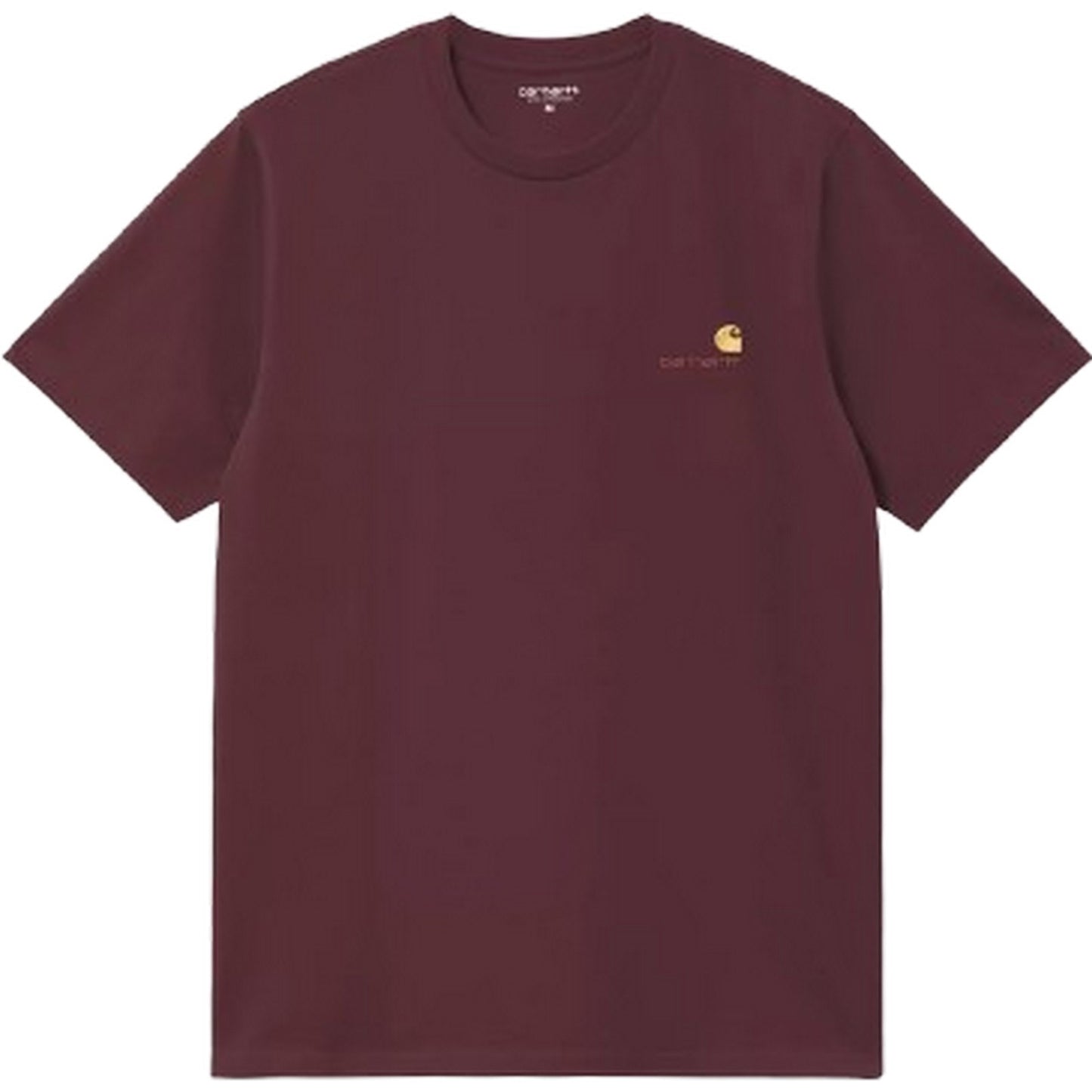 T-shirt Uomo Carhartt Wip - S/S American Script - Bordeaux