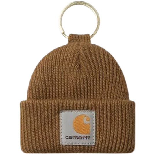 Uomo Unisex Carhartt Wip - Mini Watch Hat Keychain - Marrone