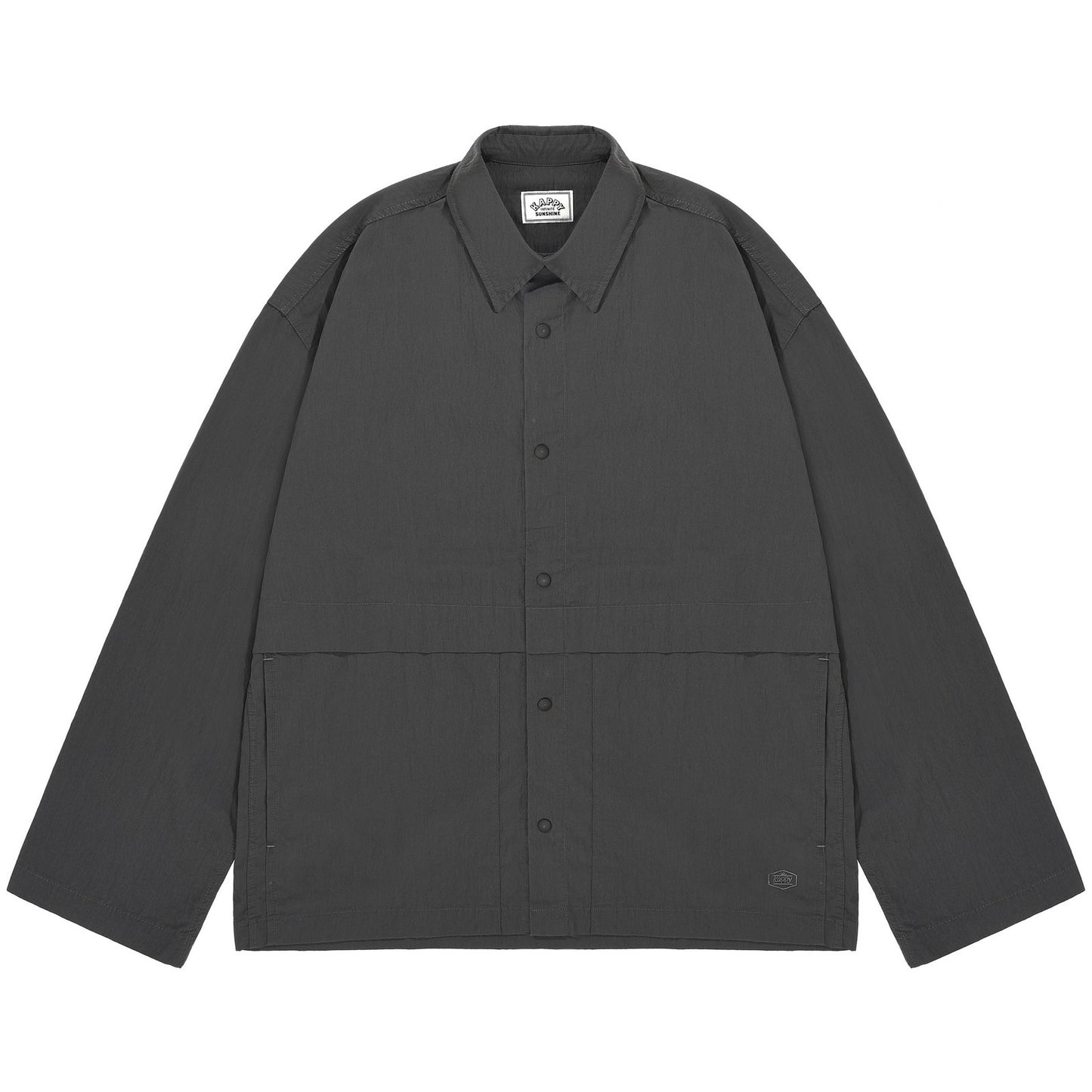Giacche Unisex KAPPY DESIGN - Snap Shirt Jacket - Marrone