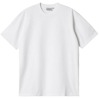 T-shirt Uomo Carhartt Wip - S/S Duster Script T-Shirt - Bianco