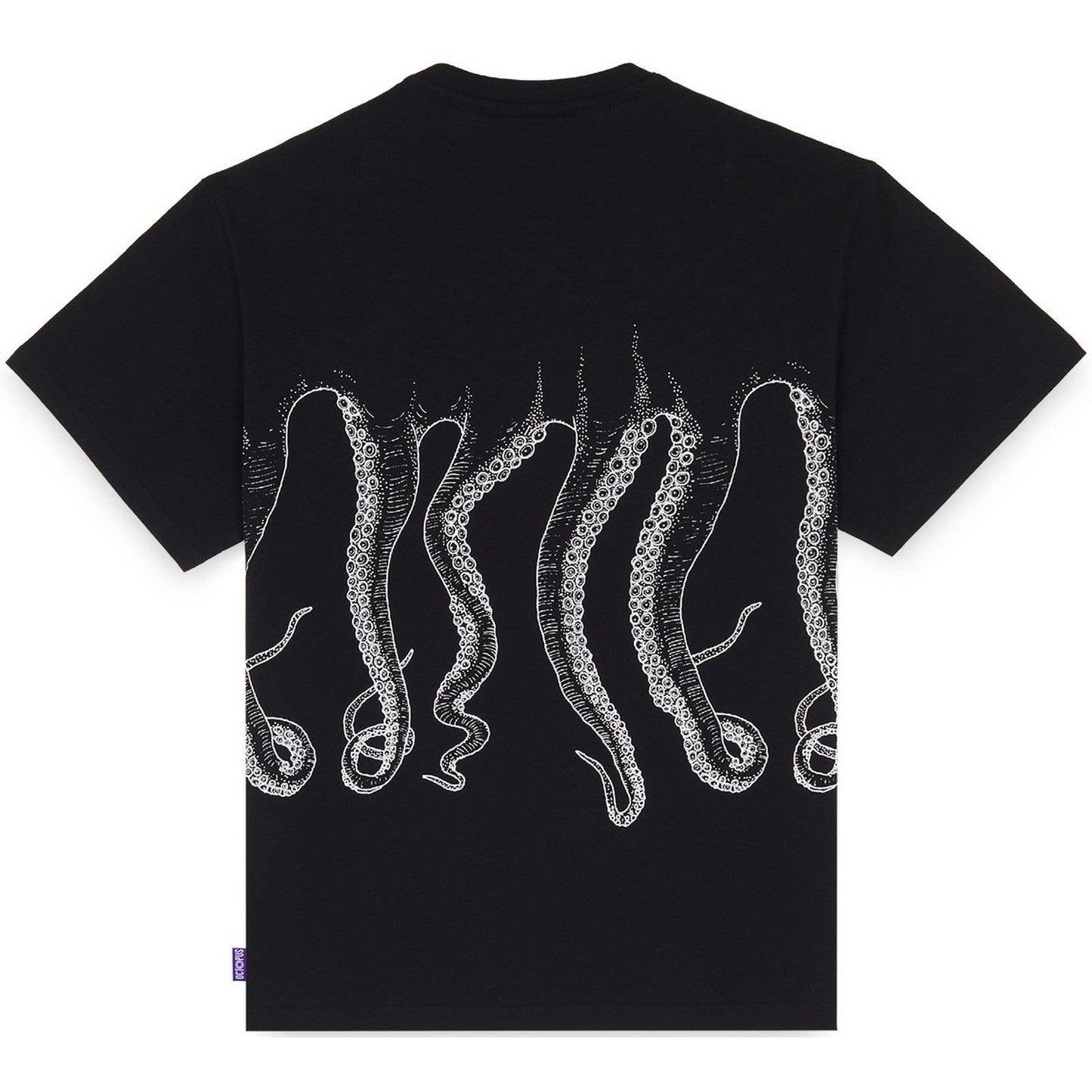 T-shirt Uomo Octopus - Outline Logo Tee - Nero