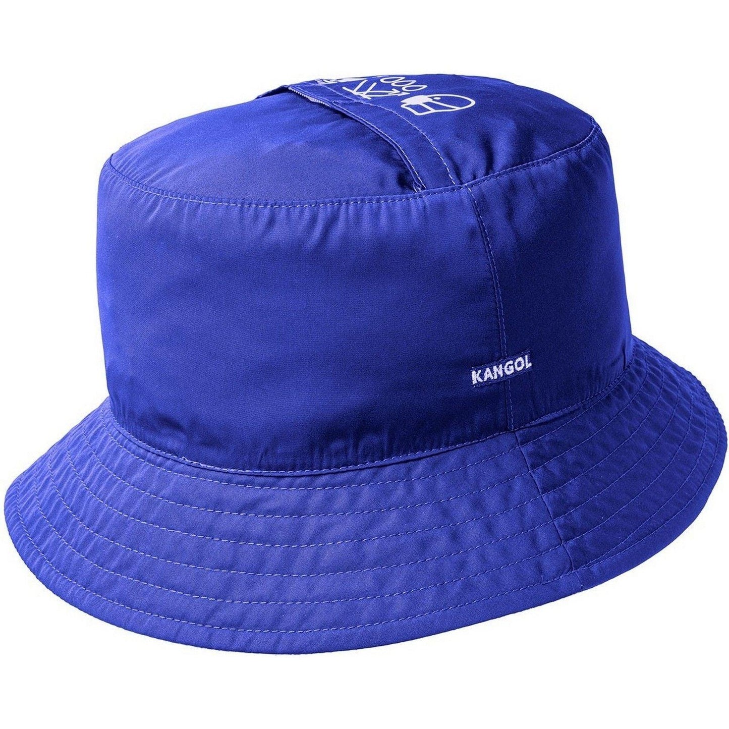 Cappelli alla pescatora Unisex Kangol - Coordinates Mask Bucket - Blu