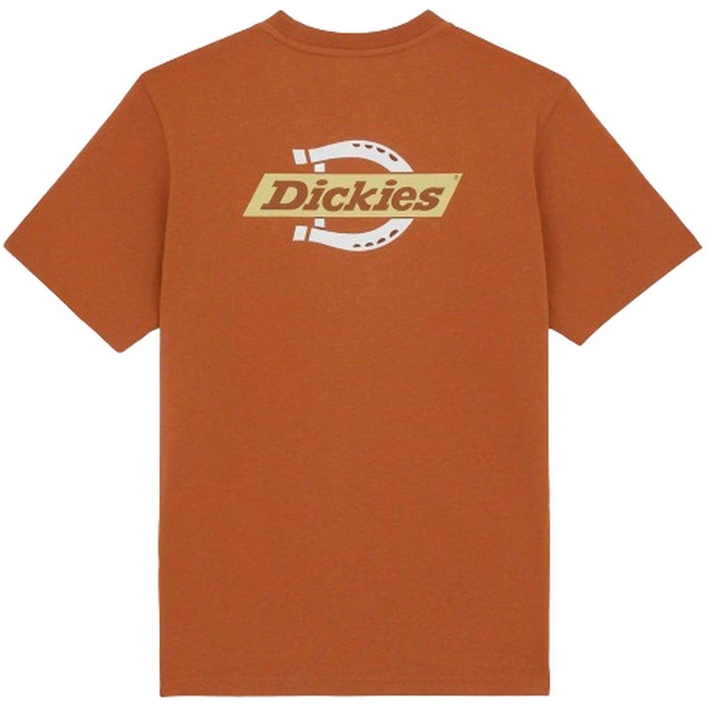 T-shirt Uomo Dickies - Ss Ruston Tee - Marrone