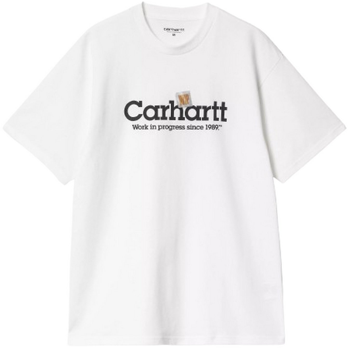 T-shirt Uomo Carhartt Wip - S/S Label Script T-Shirt - Bianco