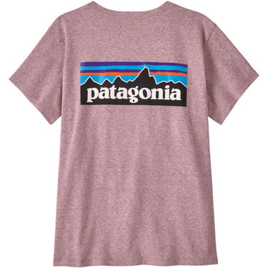 T-shirt Donna Patagonia - W's P-6 Logo Responsibili-Tee - Viola