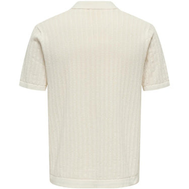 Polo a manica lunga Uomo Only & Sons - Onsmoon Reg 12 Ss Polo Knit Noos - Grigio