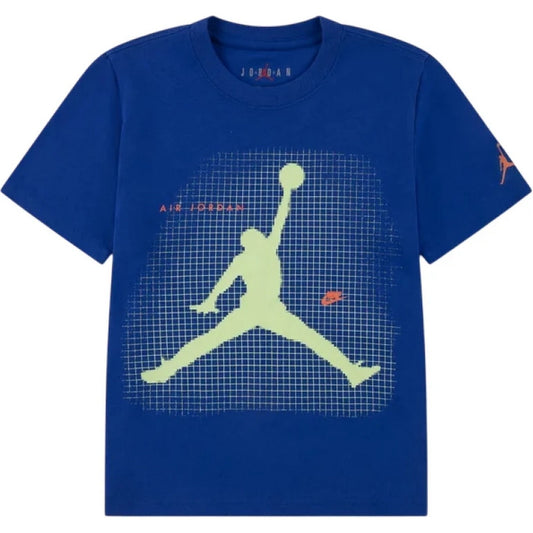 T-shirt Bambini Unisex Jordan - Jdb Jumpman Grid Blur - Multicolore
