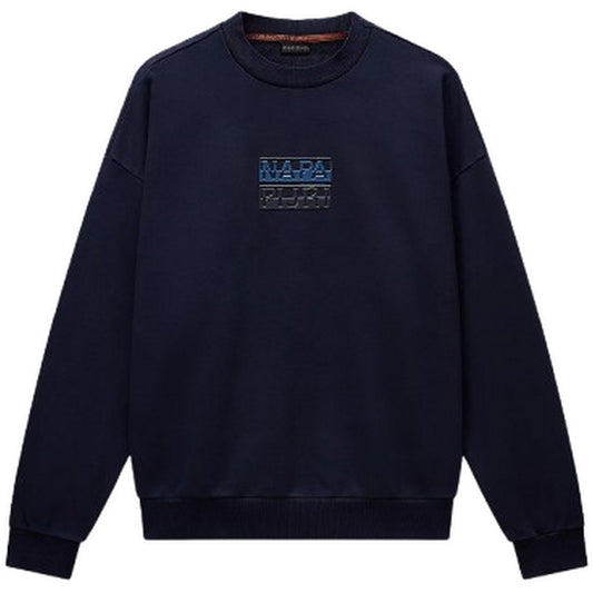 Felpe senza cappuccio Uomo Napapijri - B-Cortona C Sum - Blu