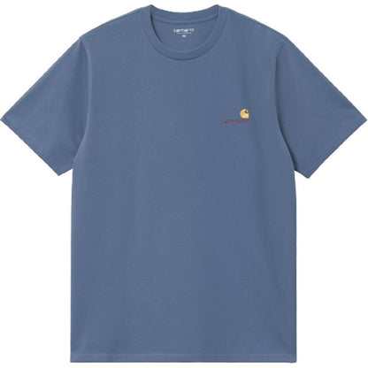 T-shirt Uomo Carhartt Wip - S/S American Script - Multicolore